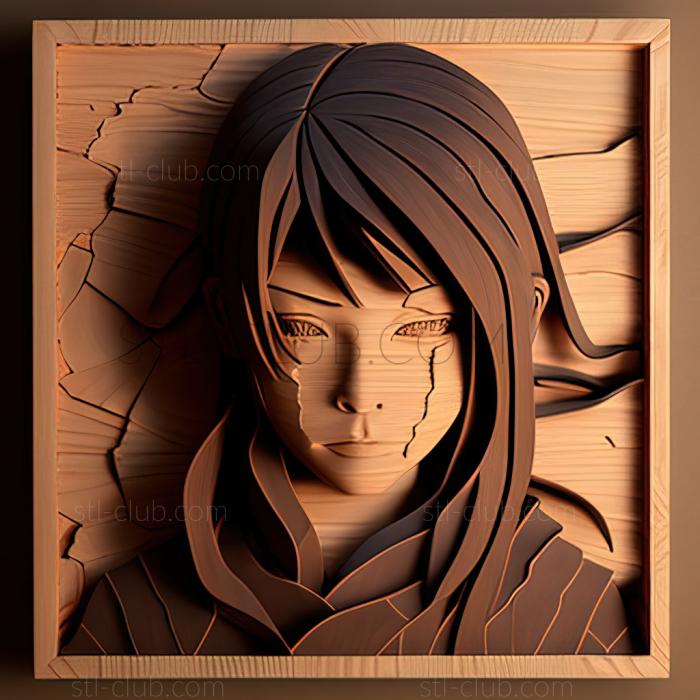3D model Hinata Hyuga FROM NARUTO (STL)